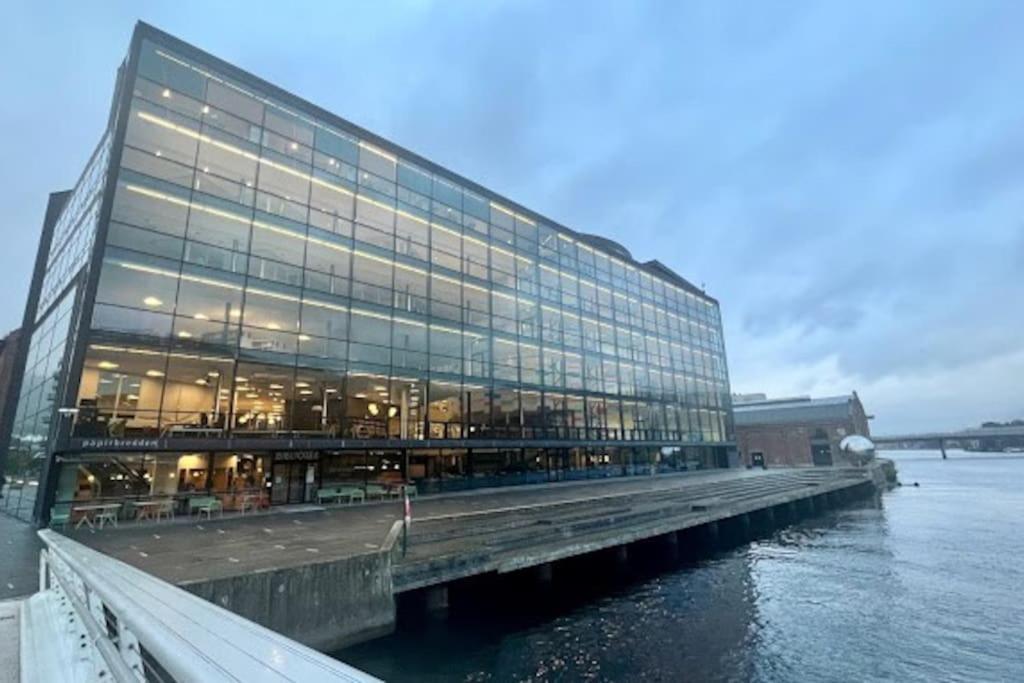 Fin Sentralt Hybel I Drammen Apartment Luaran gambar